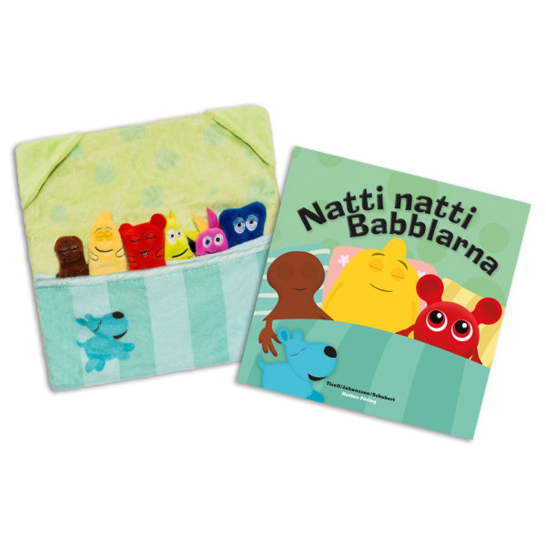 Babblarna Package book and teddys Multicolor