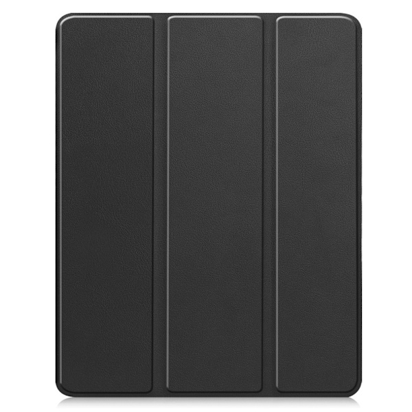 Til iPad Air 13 (2024) Etui Tre-fold Stativ Tablet Cover med Pen Holder - Sort Black