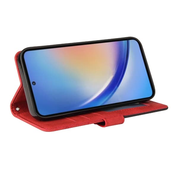 Til Samsung Galaxy A35 KT - serie - 1 dobbeltfarve Red