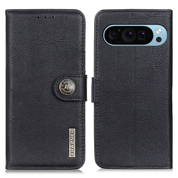 KHAZNEH Lompakkoteline Google Pixel 10 Pro / 10 / 9 Pro / 9 Black