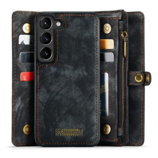 Samsung Galaxy S23+ (Plus) Caseme Retro plånboksfodral - Svart Svart