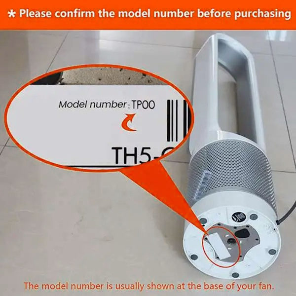Kaukosäätimen vaihto Dyson-tuulettimen lämmittimelle AM09 White