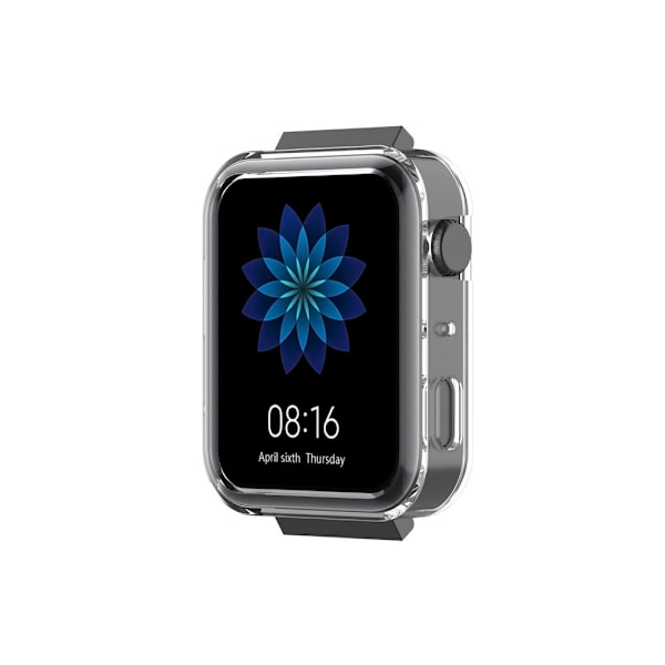 Støtsikker TPU-klokkedeksel for Xiaomi Mi Watch - Transparent Transparent