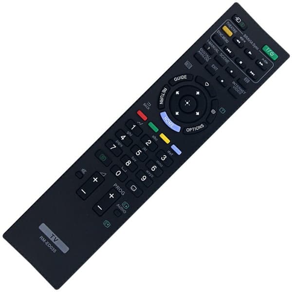 Fjärrkontroll Ersättning för RM-ED035 För Sony TV Svart