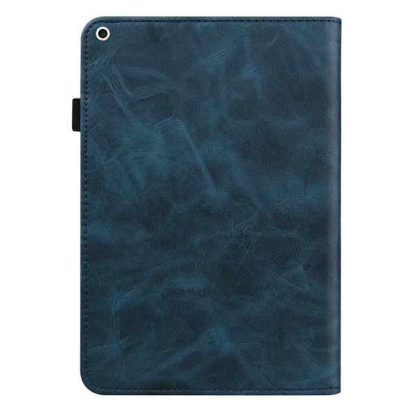 Til iPad 10.2 (2021)/(2020)/(2019) Almindeligt PU-læder tabletcover Blue