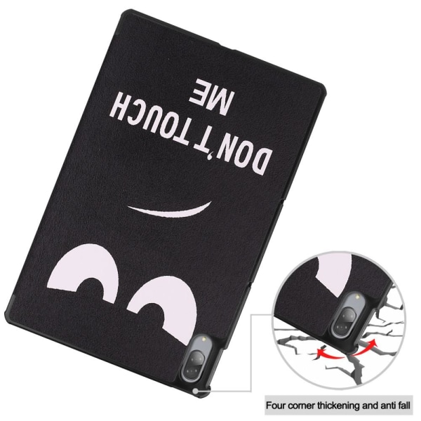 Tri-fold Stand Cover for Lenovo Tab P11 Pro TB-J706F - Don't Touch Multicolor