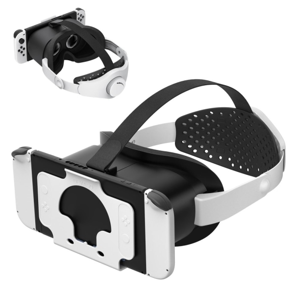 DEVASO för Nintendo Switch VR-headset med justerbar huvudrem Black