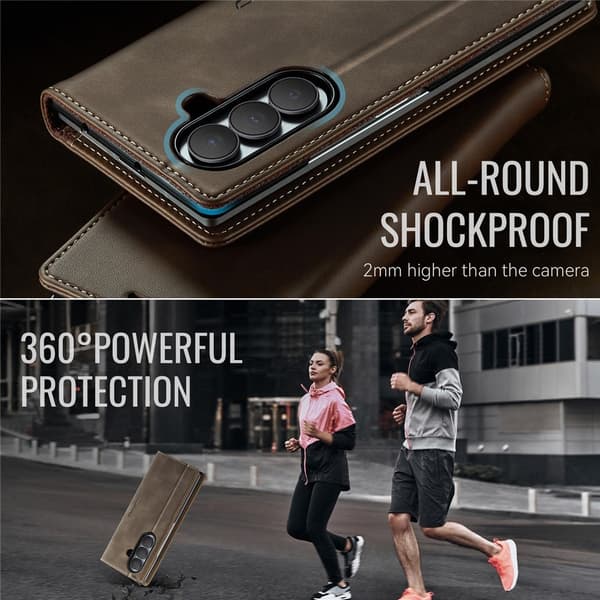 CASEME Telefonpungcover til Samsung Galaxy Z Fold8 Ultra Brown
