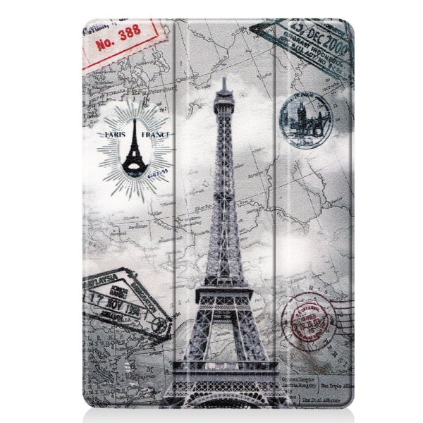 Apple iPad 10.2 2021/2020 Slim fit tri-fold fodral - Map multifärg