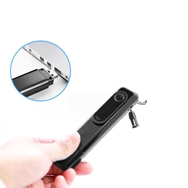 Mini kamera HD Penna 1080P ljud och bild Svart