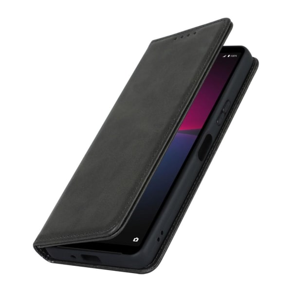 Tegnebogstativ Telefontaske Stativetui til Sony Xperia 10 V Black