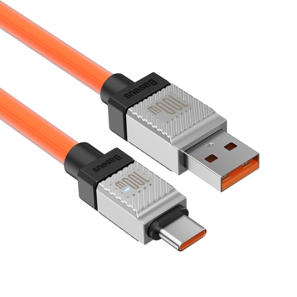 BASEUS CoolPlay Series 1m USB C Laddningskabel 100W Orange