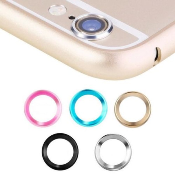 Skyddande Kamera lins till iPhone 6 Blå