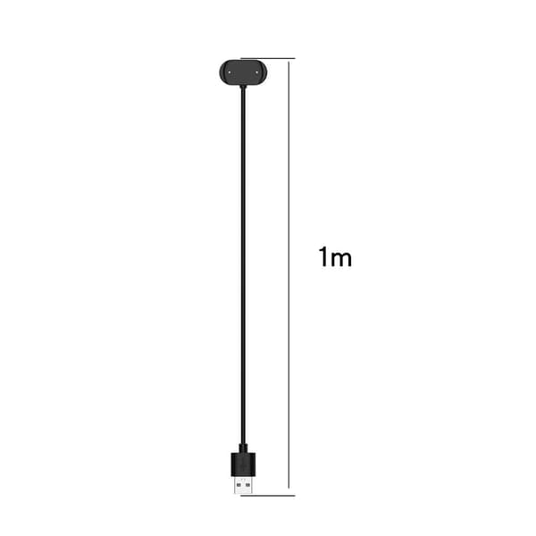 Huami Amazfit GTS 4 Mini Ladeledning Cradle - Svart Black