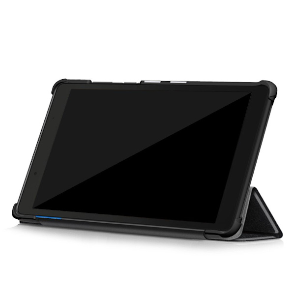 Tri-fold Stand Cover for Lenovo Tab E8 - Black Black