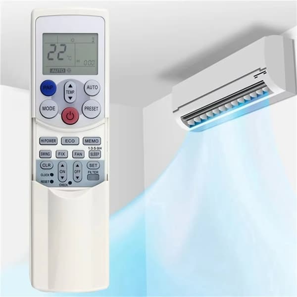 Fjärrkontroll Ersättning för WH-H01JE för Toshiba Air Conditioner Vit
