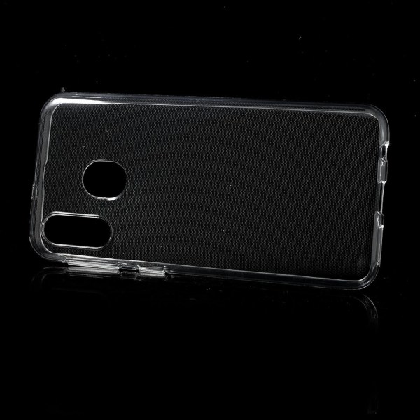 Samsung Galaxy A40 kirkas TPU- case cover liukumattomalla sisäpinnalla Transparent