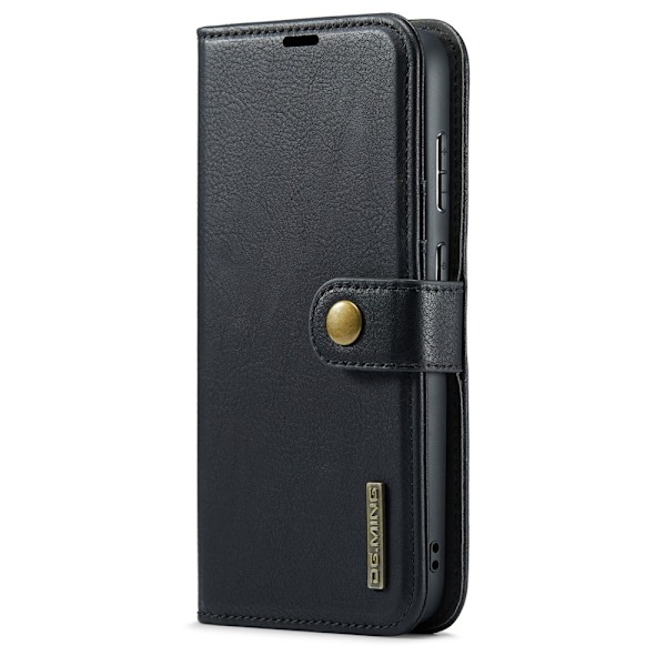 Til Samsung Galaxy A36 DG.MING 2 i 1 Lommebok-deksel Black