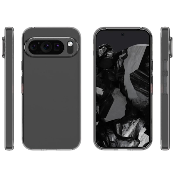 TPU Skal Fodral för Google Pixel 9 / Pixel 9 Pro Transparent