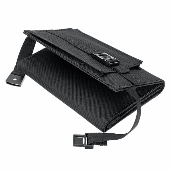 20W Bærbar Solcellepanel Strømstasjon Generator USB-lader Black