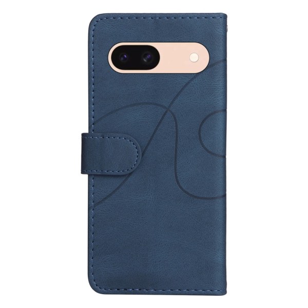 Til Google Pixel 8a KT-serie-1 dobbeltfarve Blue