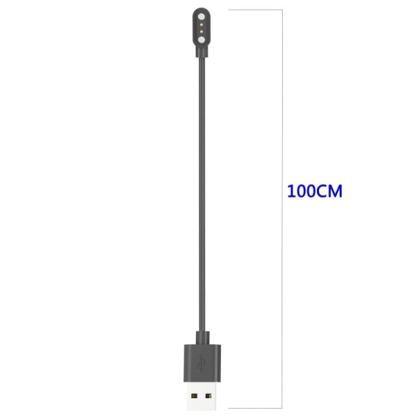 Charging Cable for Zeblaze GTR2 / Lily Smart Watch Black