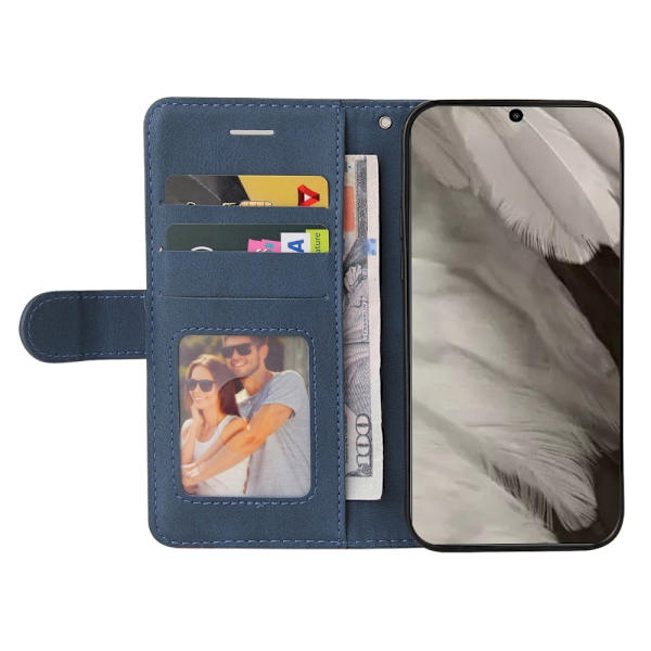 Til Google Pixel 8 KT - serie - 1 dobbeltfarve etui Blue