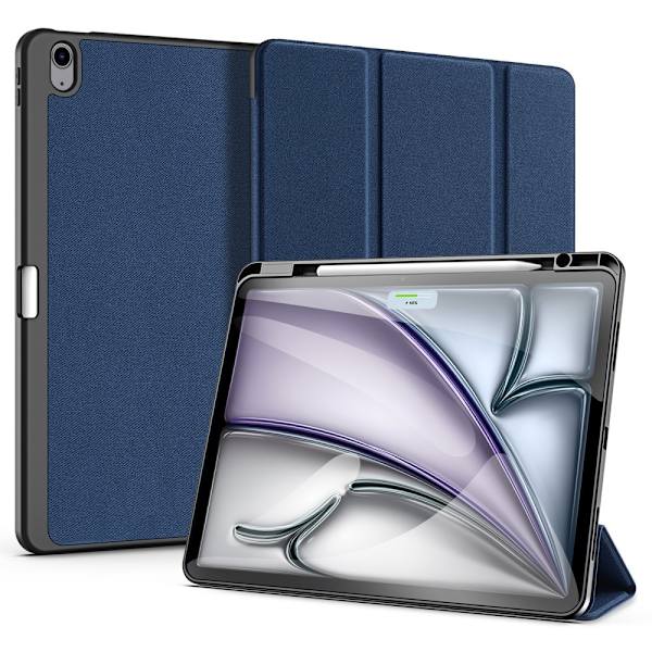 DUX DUCIS Domo iPad Air 13 (2024) fodral Tri-Fold - Blå Blå