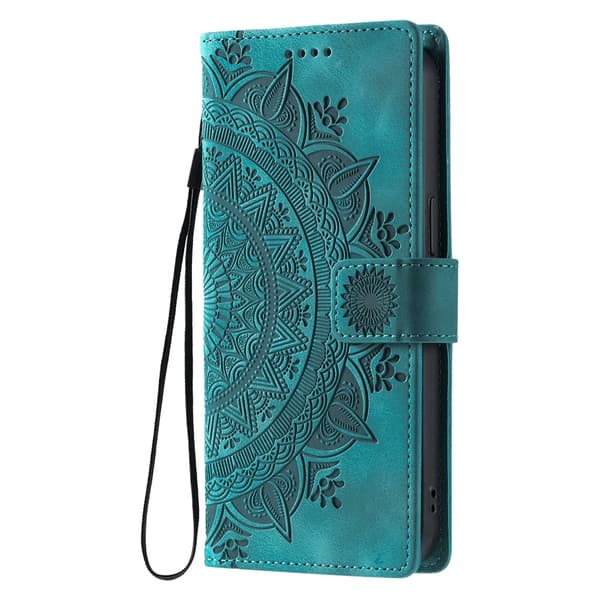 For iPhone Air Stativdeksel Totem Lommebokdeksel Green