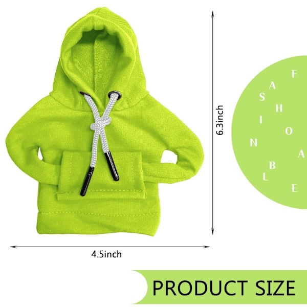 Bil Hoodie Skydd Design Dekoration Växelspak - Grön Grön