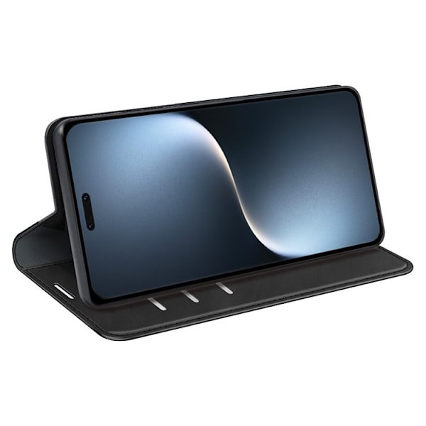 Til Honor Magic7 Pro 5G Etui Hudfølelse Pungcover - Sort Black