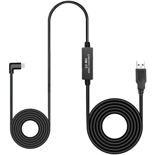 Oculus Quest VR Link Cable USB3.0 to Type-C Data kable 5m Svart