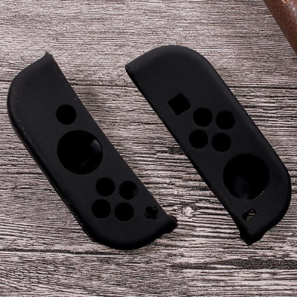 Blødt silikonetui kompatibelt med Nintendo Switch - Sort Black