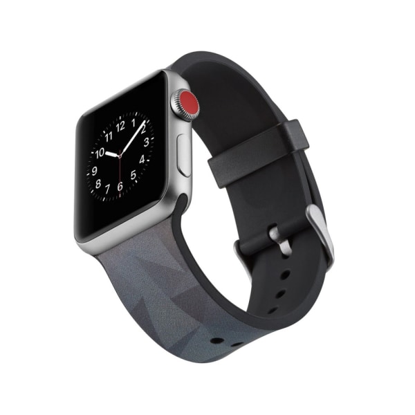 Silicone Watchband for Apple Watch 4 44mm, Series 3 / 2 / 1 42mm