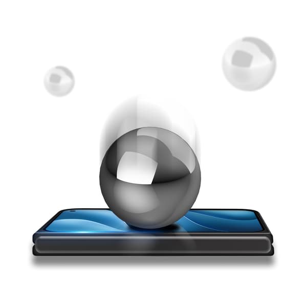 DUX DUCIS Skærmbeskyttelse til iPhone Duo Black