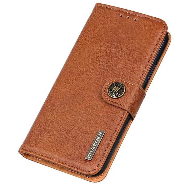 KHAZNEH Motorola Moto G 5G 2022 Plånboksfodral - Brun Brun