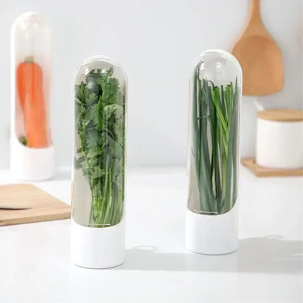 Køleskab Grøntsager Frisk Holde Container Planter Opbevaring Green