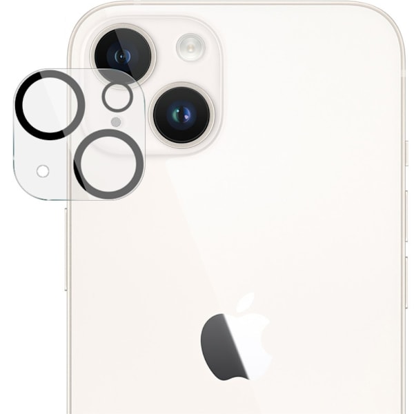 IMAK Linsskydd För iPhone 15 / 15 Plus Film Härdat Transparent
