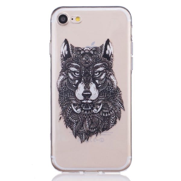 iPhone 7 / iPhone 8 TPU Cover - Tribal Wolf
