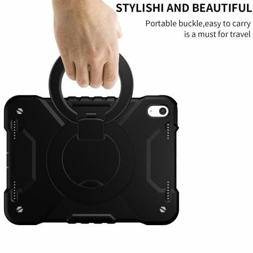 Kraftig rustningsveske med skulderstropp til iPad 10.9 (2022) Black
