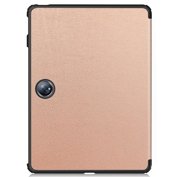 Til OnePlus Pad 2 Tri - fold Stand Wake/Sleep Cover Tabletetui Gold