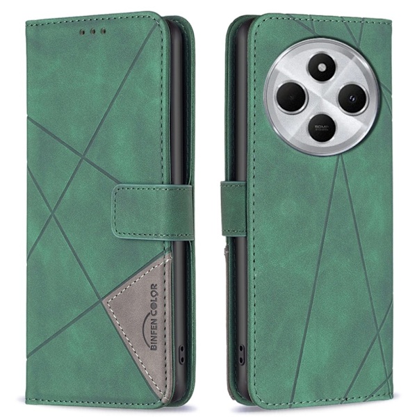 BINFEN COLOR Xiaomi Redmi 14C  -puhelinkotelo Korttiteline Green
