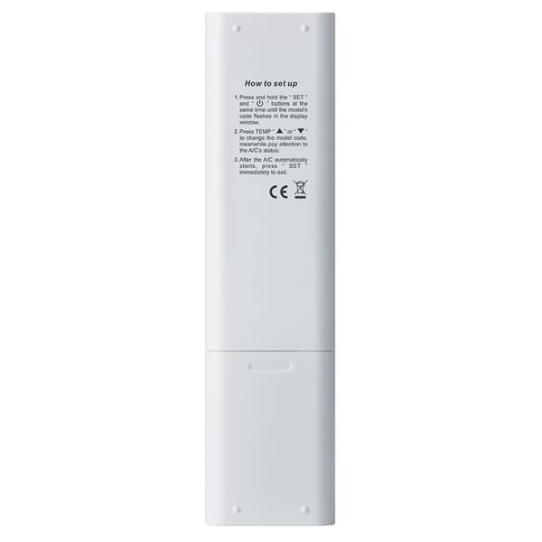 Fjernkontroll CHUNGHOP K-2098E universal erstatning klimaanlegg AC White
