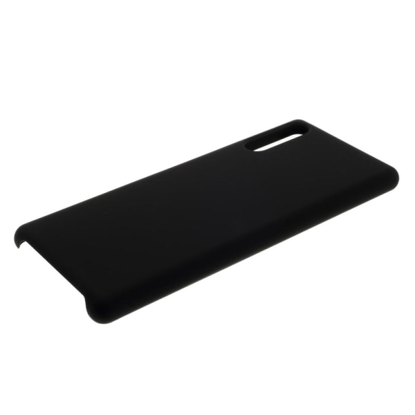 Kumipäällysteinen kova case Sony Xperia L4 -puhelimelle - musta Black