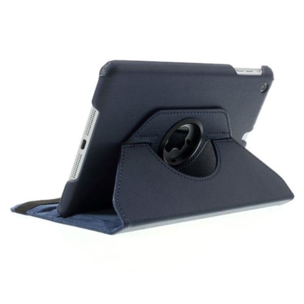 Ipad Mini 1/2/3 360 Rotation Stand case cover - tummansininen Blue