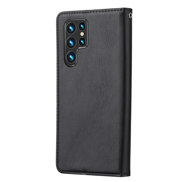Samsung Galaxy S22 Ultra Lompakkoteline Puhelimen Käännettävä Su Black