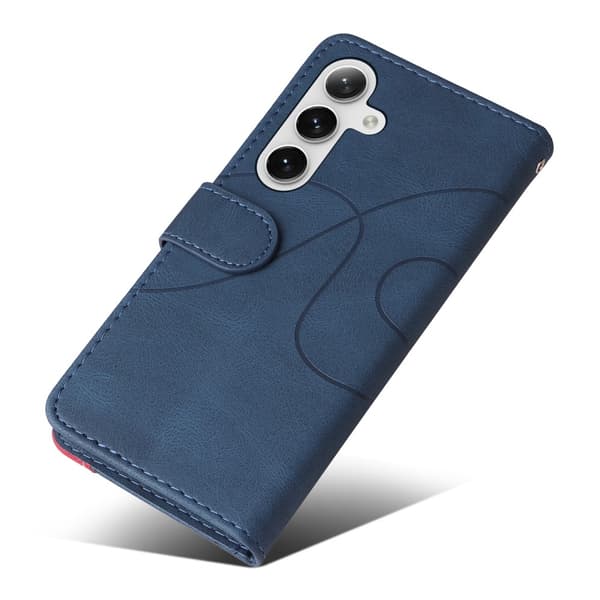 KT Lommebok - deksel til Samsung Galaxy S25/S24 - Blå Blue