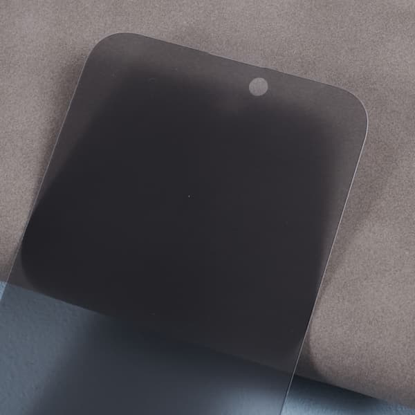 för iPhone 15 heltäckande Härdat glas anti - spion Privacy Transparent