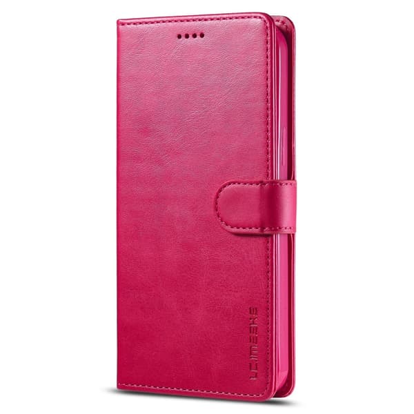LC.IMEEKE Lommebokveske for iPhone 15 Plus Pink