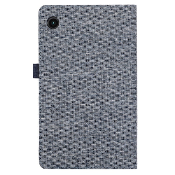 Samsung Galaxy Tab A9 Tabletetui Dækstofstruktur Blue
